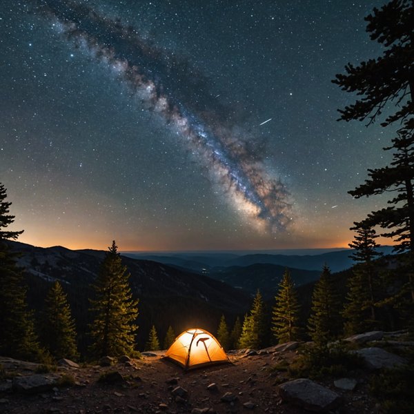 Quels sont les conseils pour organiser une randonnée nocturne avec observation des étoiles?